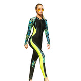 Combinaison Intégrale Lycra Rashguard Manche Longue UPF50 FLUO I