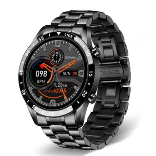 gris - Montre connectée LIGE homme IP67 – écran HD Bluetooth | Couleurs Lagon