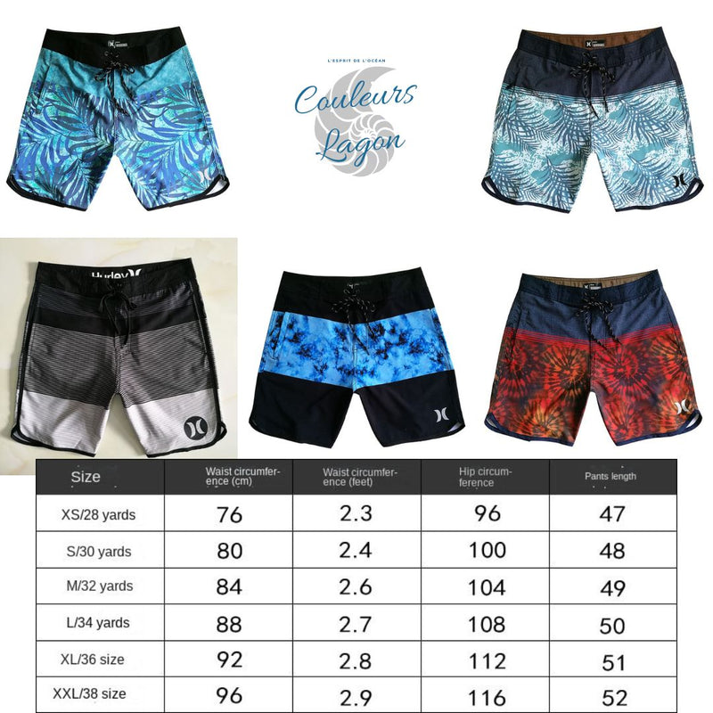 Bermuda De Bain Homme – Boardshort, Séchage Rapide, Grande Taille, Pour Piscine Et Plage - 11