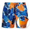 MANA boardshort homme Couleurs Lagon — Short de bain imprimé crocodile turquoise