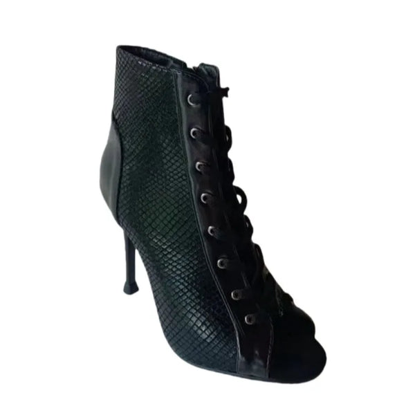 ext - Bottines de danse Serpentina – Élégance et agilité sur la piste - Couleurs Lagon
