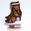 leopard 3 poids - Chaussures de Danse Latine à Talons Hauts – Modèle LUNA II Daim Styletto - Couleurs Lagon