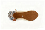 Chaussures latines femme léopard — vue de profil | Couleurs Lagon