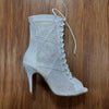 Bottine danse latine talon stiletto 10 cm Luna | Couleurs Lagon
