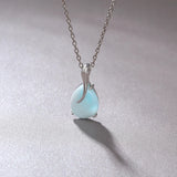 Pendentif larimar femme bijou argent 925
