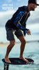 Sweat capuche surf UPF50+ manches longues Couleurs Lagon - Micka ambassadeur balance board vague