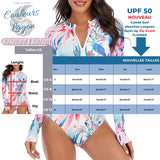 Guide des tailles monokini femme FLOWER — Couleurs Lagon