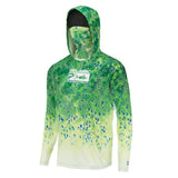 Lycra rashguard homme anti-UV vert fluo pêche sportive — Couleurs Lagon