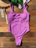 Couleurs Lagon - Sexy Monokini 1 pièce Push-Up Bas Tangua Brésilien