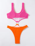 Couleurs Lagon - Monokini Push-Up Tangua Brésilien CARNAVAL