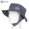 3/4 av-Chapeau de Surf Anti-UV avec Mentonnière — Kitesurf, Pêche, Sport Nautique