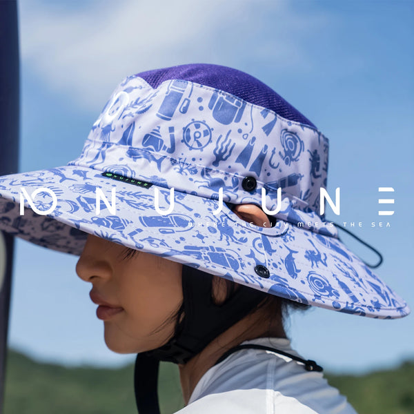 presentation-Chapeau Bob Anti-UV Respirant — Randonnée, Pêche, Homme Femme
