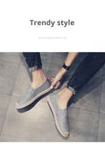 pub3 - Espadrille respirante en toile tissée – Loafers homme d'inspiration chinoise, souples et légers - Couleurs Lagon