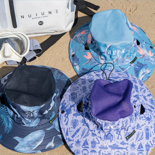 gros plan sur sable-Chapeau Bob Anti-UV Respirant — Randonnée, Pêche, Homme Femme