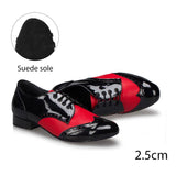 Chaussures de Danse Latine & de Salon Homme Cuir Verni – Couleurs Lagon