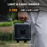dimensions - Pompe Électrique Rechargeable 20 PSI Airbank D11PRO Board Paddle Kite Wing SUP - Couleurs Lagon