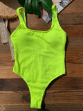 Couleurs Lagon - Sexy Monokini 1 pièce Push-Up Bas Tangua Brésilien