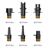 embouts - Pompe Électrique Rechargeable 25 PSI – Haute Performance et Polyvalence - Couleurs Lagon