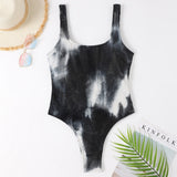 Couleurs Lagon - Sexy Monokini 1 pièce Push-Up Bas Tangua Brésilien