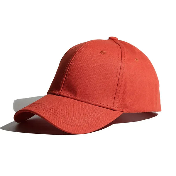 rouge - Casquette Queue de Cheval Coton Lavé — Coloris & Filet