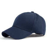 marine - Casquette Queue de Cheval Coton Lavé — Coloris & Filet