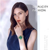 simplicity fashion - Montre Femme Luxe Chronographe LIGE AVIATOR - Couleurs Lagon