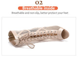 interieur haut confort respirant - Chaussures de Danse Latine à Talons Hauts – Modèle LUNA II Brillant Outdoor - Couleurs Lagon