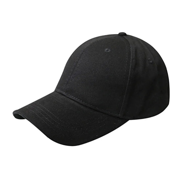 noir - Casquette Queue de Cheval Coton Lavé — Coloris & Filet