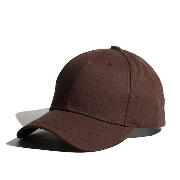marron - Casquette Queue de Cheval Coton Lavé — Coloris & Filet