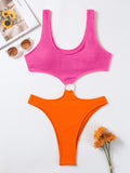 Couleurs Lagon - Monokini Push-Up Tangua Brésilien CARNAVAL