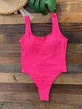 Couleurs Lagon - Sexy Monokini 1 pièce Push-Up Bas Tangua Brésilien
