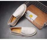 beige panier - Espadrille respirante en toile tissée – Loafers homme d'inspiration chinoise, souples et légers - Couleurs Lagon