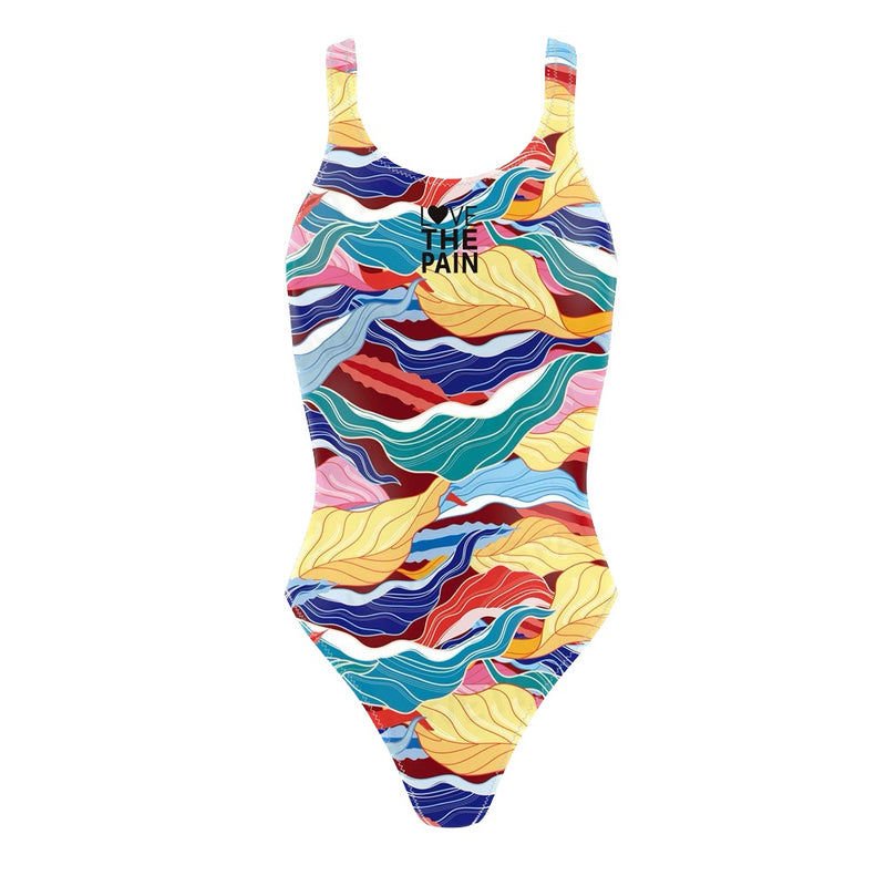 Maillot de Bain femme 1 Pièce dos nu Elégant Amincissant Monokini