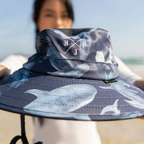 gros plan-Chapeau Bob Anti-UV Respirant — Randonnée, Pêche, Homme Femme