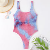 Couleurs Lagon - Sexy Monokini 1 pièce Push-Up Bas Tangua Brésilien
