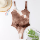 Couleurs Lagon - Sexy Monokini 1 pièce Push-Up Bas Tangua Brésilien