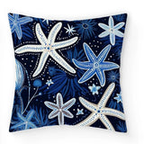 3-Housse de Coussin Décorative Motif Océan