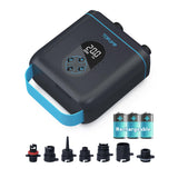 présentation - Pompe Électrique Rechargeable 20 PSI Airbank D11PRO Board Paddle Kite Wing SUP - Couleurs Lagon