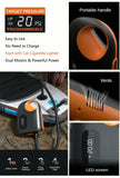 facile d'emploi portable - Pompe Électrique Portable 20 PSI avec Éclairage et Batterie Rechargeable - COULEURS LAGON