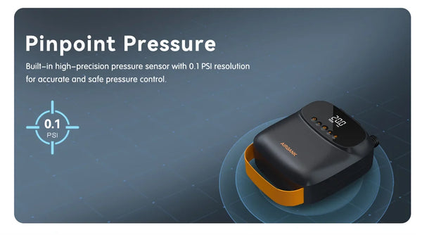 pression haute precision - Pompe Électrique Rechargeable 20 PSI Airbank Board Paddle Kite Wing SUP - Couleurs Lagon