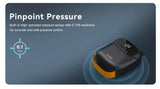pression haute precision - Pompe Électrique Rechargeable 20 PSI Airbank Board Paddle Kite Wing SUP - Couleurs Lagon