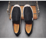 noir panier - Espadrille respirante en toile tissée – Loafers homme d'inspiration chinoise, souples et légers - Couleurs Lagon