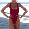 Maillot de bain dos nu push-up vue latérale – Couleurs Lagon