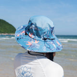 vue dos mer -Chapeau Bob Anti-UV Respirant — Randonnée, Pêche, Homme Femme