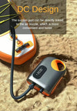 pompe très grande autonomie - Pompe Électrique Portable 20 PSI avec Éclairage et Batterie Rechargeable - COULEURS LAGON
