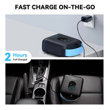 charge rapide - Pompe Électrique Rechargeable 20 PSI Airbank D11PRO Board Paddle Kite Wing SUP - Couleurs Lagon