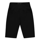 Couleurs Lagon - Surf Short Cycliste Taille Haute Noir 1 Poche - arrière a plat