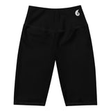 Couleurs Lagon - Surf Short Cycliste Taille Haute Noir 1 Poche - avant à plat