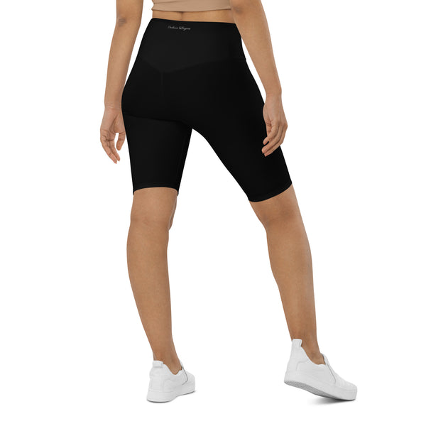Couleurs Lagon - Surf Short Cycliste Taille Haute Noir 1 Poche - arrière sexy