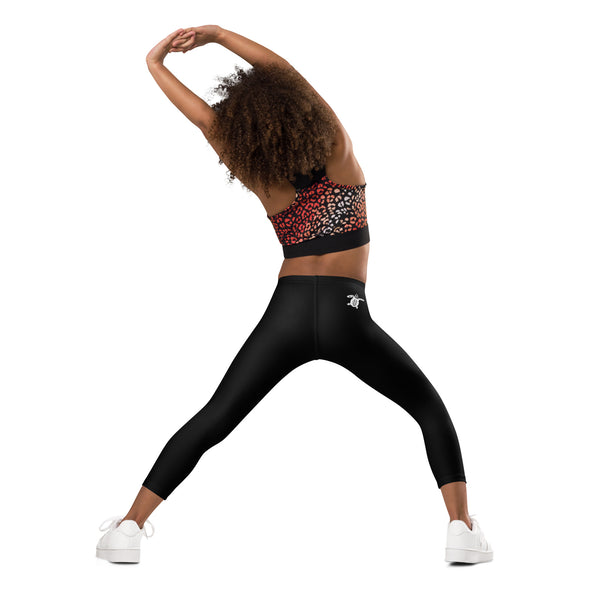 dos flex - Legging Pour Enfant Turtle Kids 2-7 Noir - Couleurs Lagon